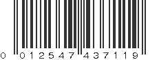 UPC 012547437119