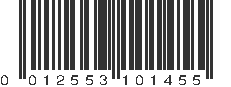 UPC 012553101455