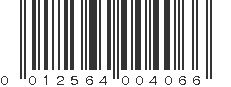 UPC 012564004066