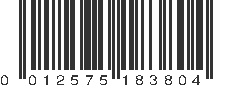 UPC 012575183804