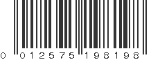 UPC 012575198198