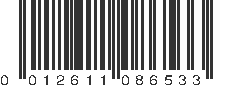 UPC 012611086533