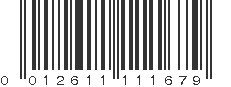 UPC 012611111679