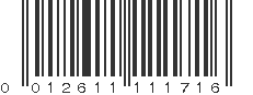 UPC 012611111716