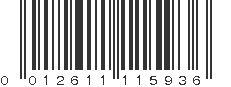 UPC 012611115936