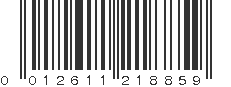 UPC 012611218859