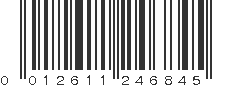 UPC 012611246845