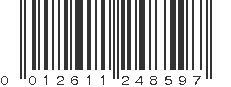 UPC 012611248597