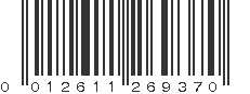 UPC 012611269370