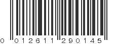 UPC 012611290145