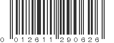 UPC 012611290626