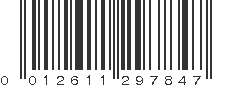 UPC 012611297847