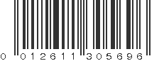 UPC 012611305696