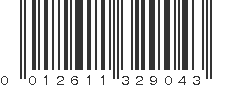 UPC 012611329043