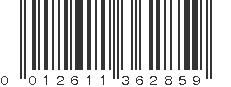 UPC 012611362859