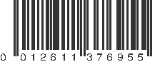 UPC 012611376955