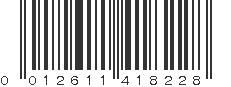 UPC 012611418228