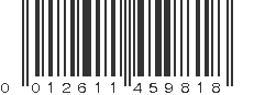 UPC 012611459818