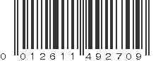 UPC 012611492709