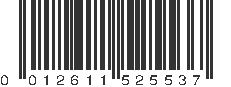 UPC 012611525537