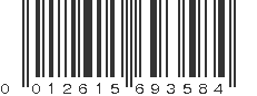 UPC 012615693584