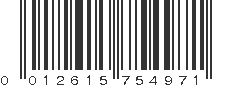 UPC 012615754971