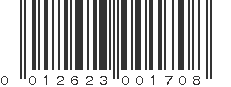 UPC 012623001708