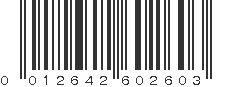 UPC 012642602603