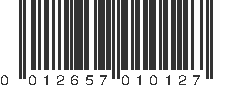 UPC 012657010127