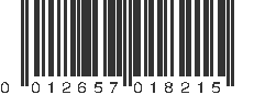 UPC 012657018215