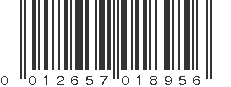 UPC 012657018956