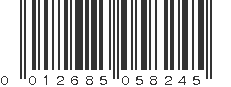 UPC 012685058245