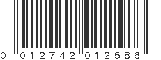 UPC 012742012586