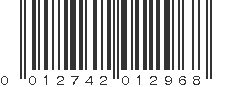 UPC 012742012968