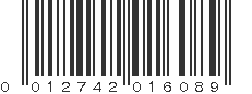 UPC 012742016089