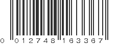 UPC 012748163367