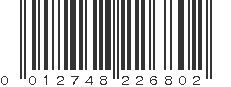 UPC 012748226802