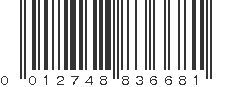 UPC 012748836681