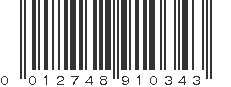 UPC 012748910343