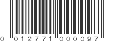 UPC 012771000097