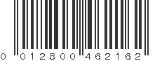 UPC 012800462162