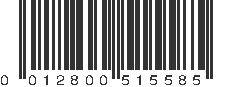 UPC 012800515585