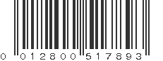 UPC 012800517893