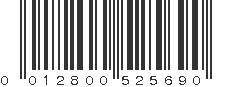 UPC 012800525690