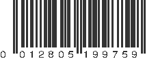 UPC 012805199759