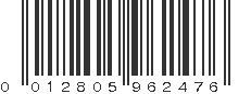 UPC 012805962476