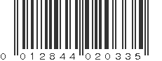 UPC 012844020335