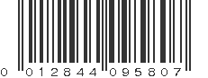 UPC 012844095807