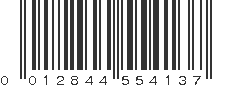 UPC 012844554137