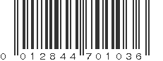 UPC 012844701036